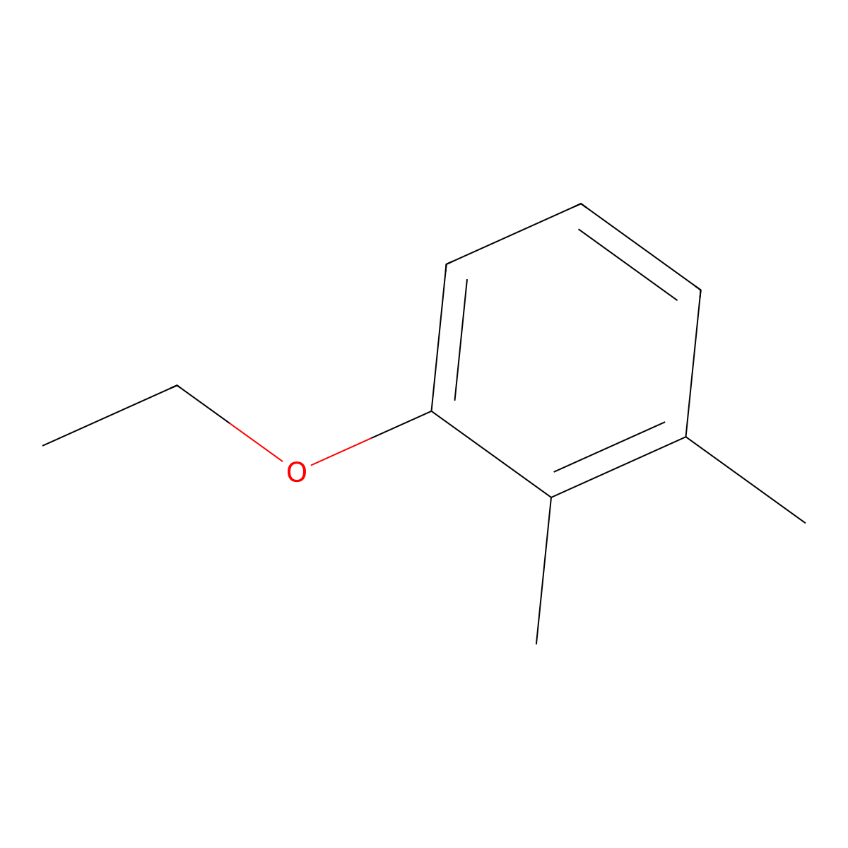 1-Ethoxy-2,3-dimethylbenzene molecular structure, CAS 61808-02-4