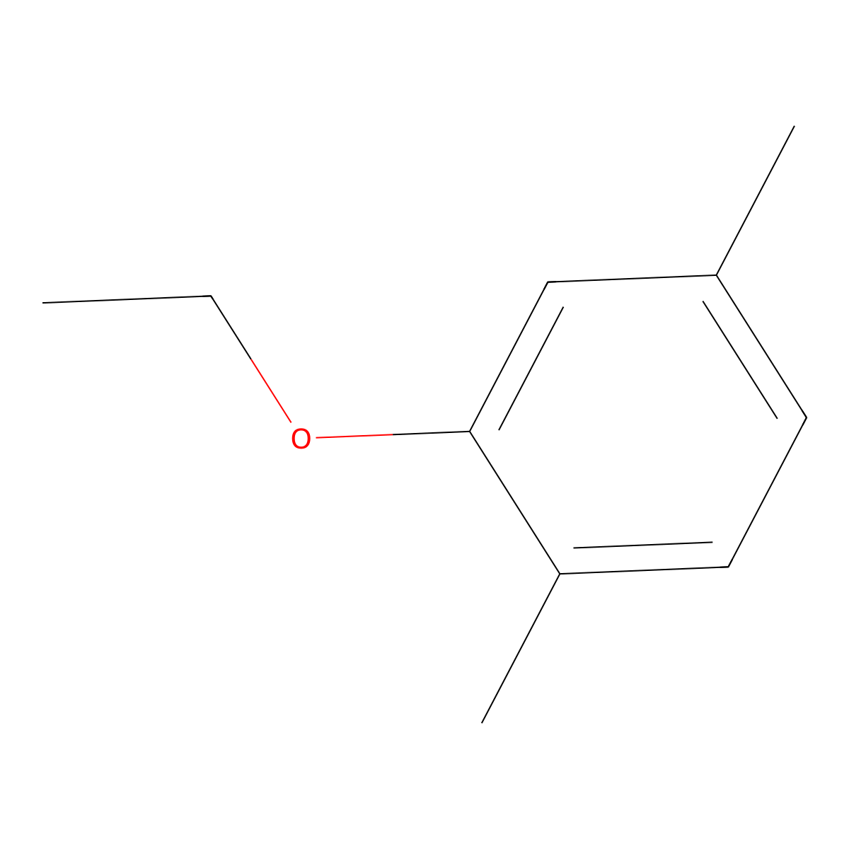 2-Ethoxy-1,4-dimethylbenzene molecular structure, CAS 61808-03-5