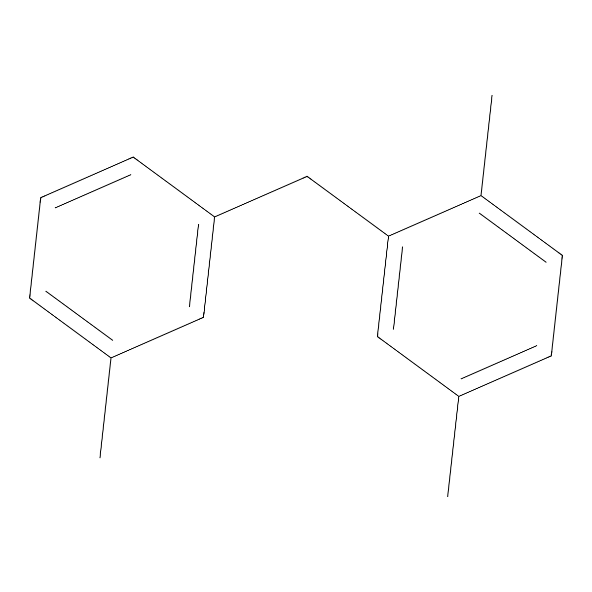 2,3',5-Trimethyldiphenylmethane molecular structure, CAS 61819-81-6