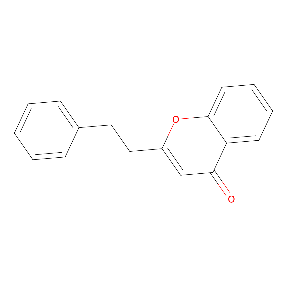 2-(2-Phenylethyl)chromone molecular structure, CAS 61828-53-3
