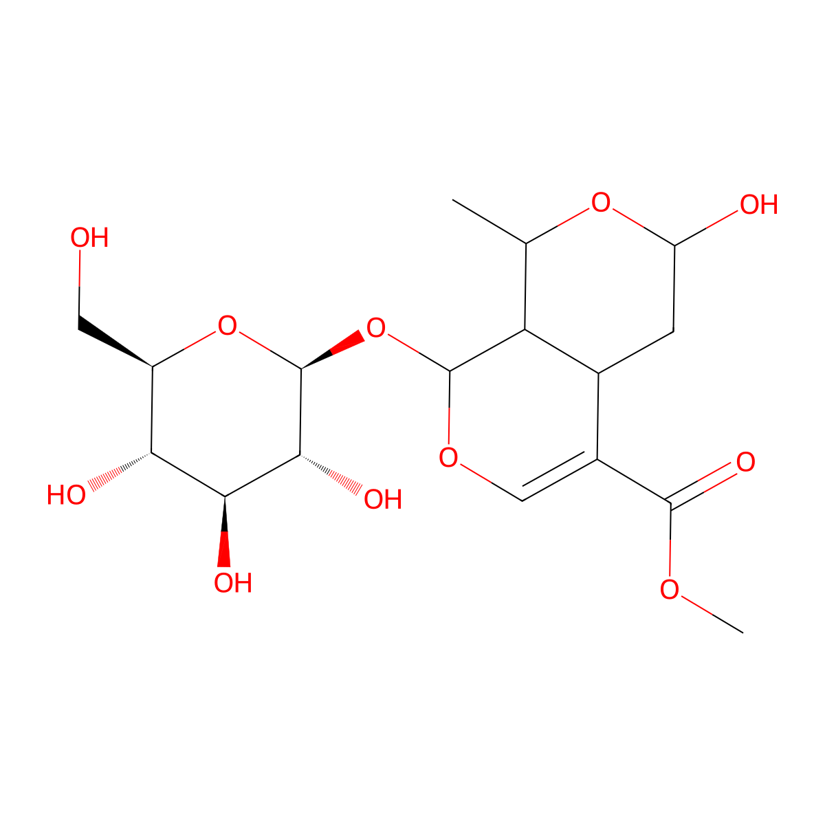 Morronisid molecular structure, CAS 61849-88-5