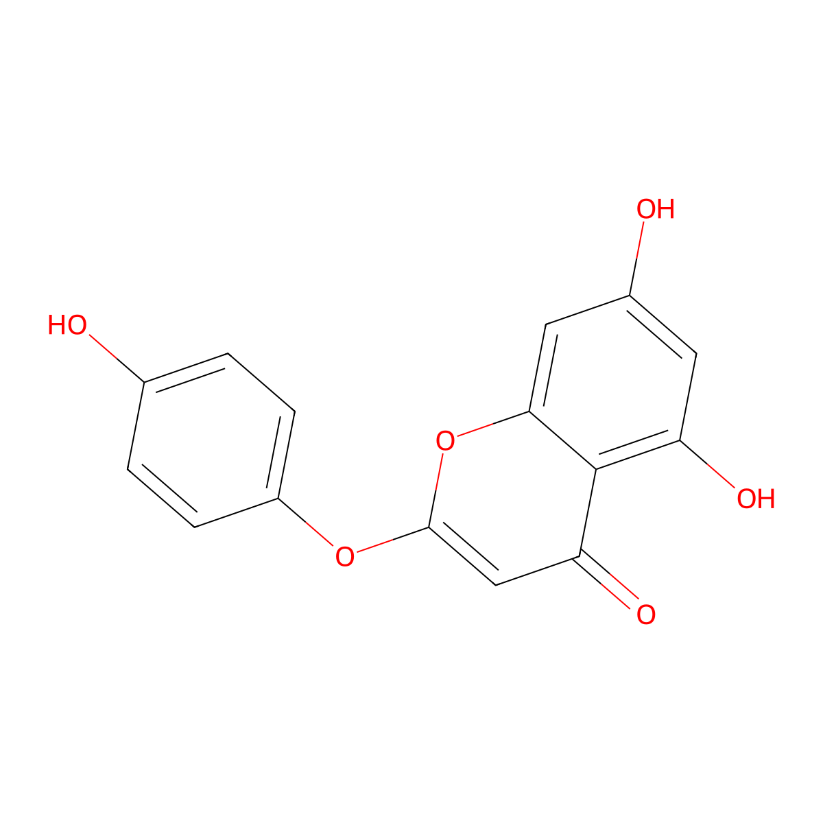 Demethoxycapillarisin molecular structure, CAS 61854-36-2