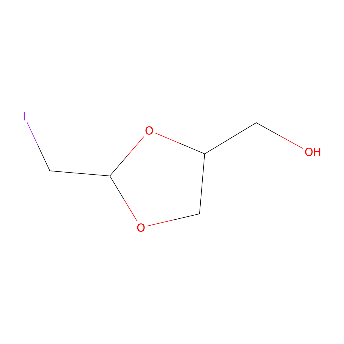 Domiodol molecular structure, CAS 61869-07-6