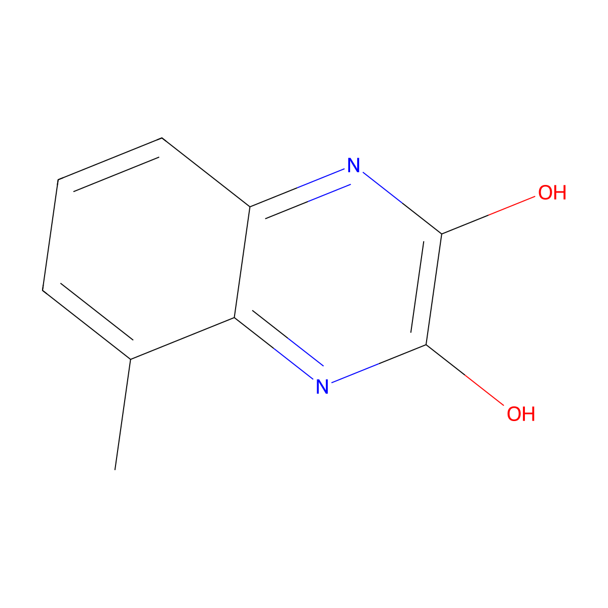 5-methylquinoxaline-2,3(1H,4H)-dione molecular structure, CAS 61875-33-0
