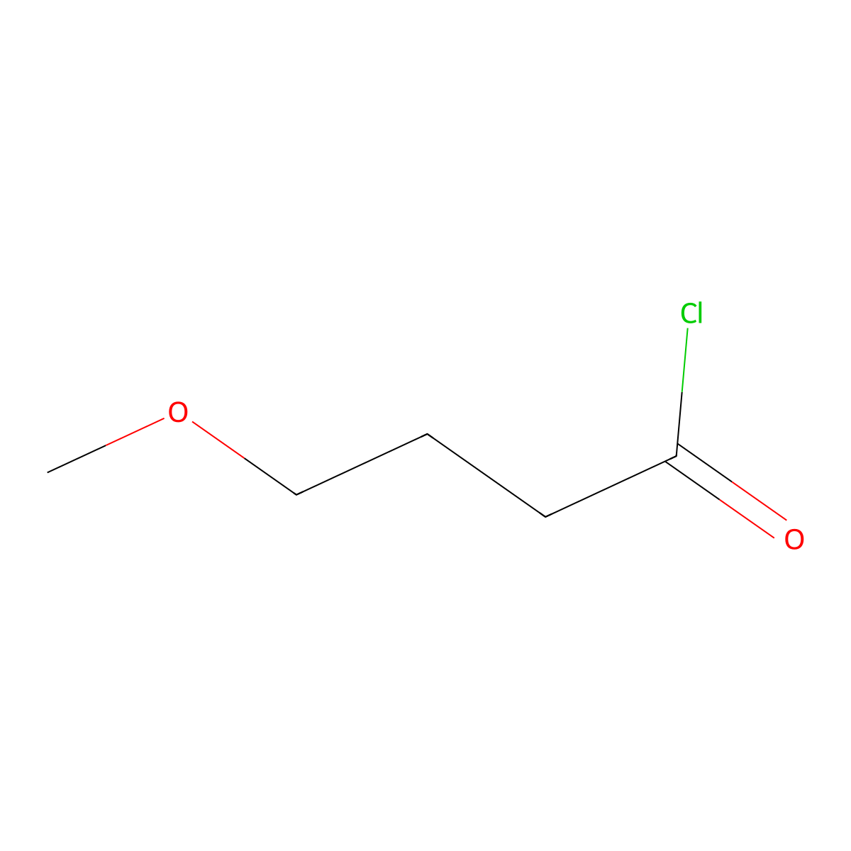 4-Methoxybutanoyl chloride molecular structure, CAS 61882-39-1