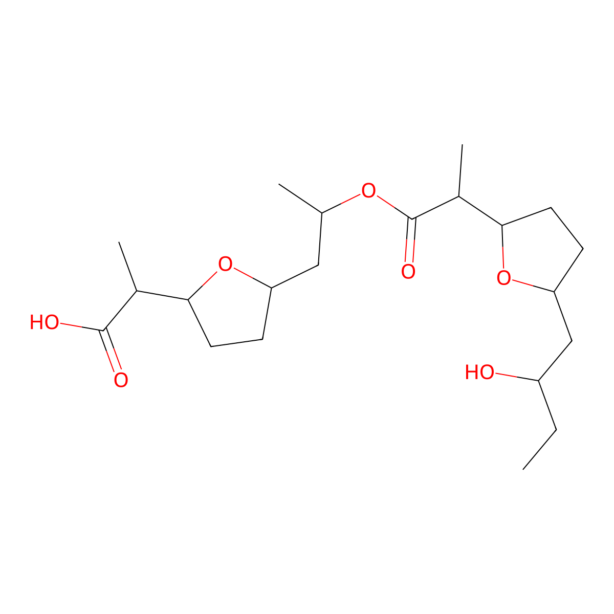 Bonactin molecular structure, CAS 618911-58-3