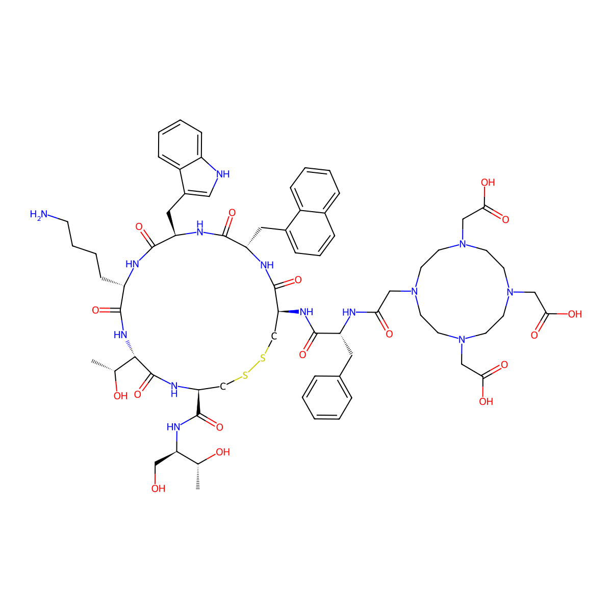 Dota-noc molecular structure, CAS 619300-53-7