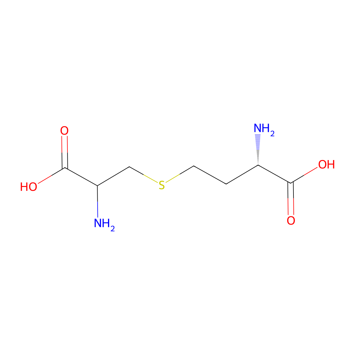 Allocystathionine molecular structure, CAS 61949-06-2