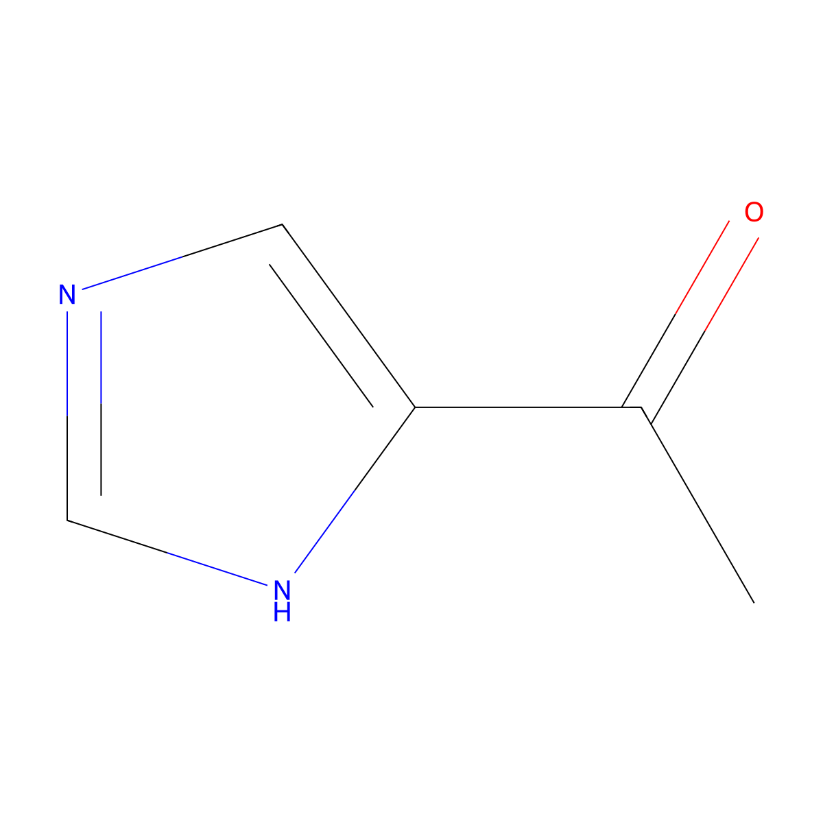 1-(1H-imidazol-4-yl)ethan-1-one molecular structure, CAS 61985-25-9