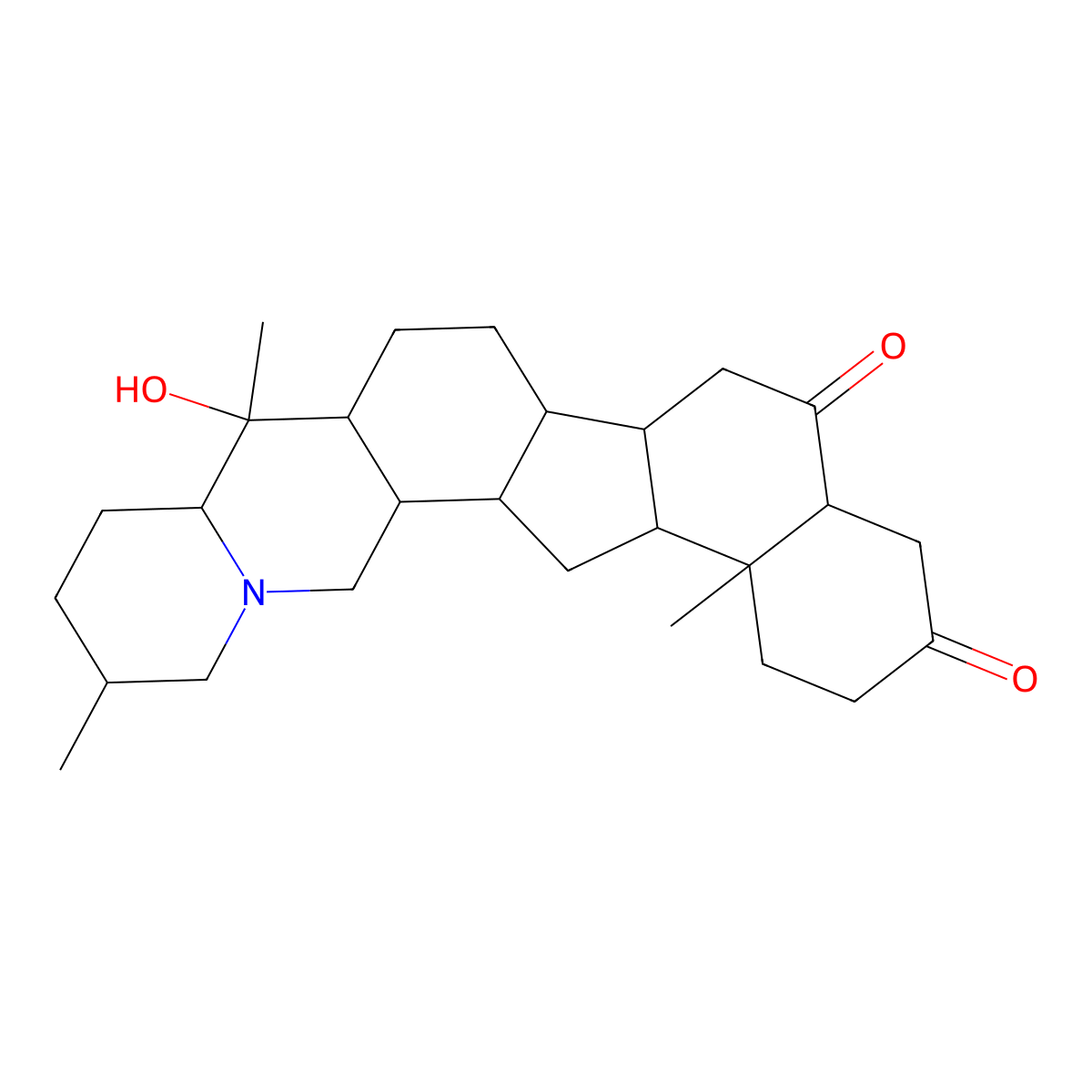 Sipeimone molecular structure, CAS 61989-75-1