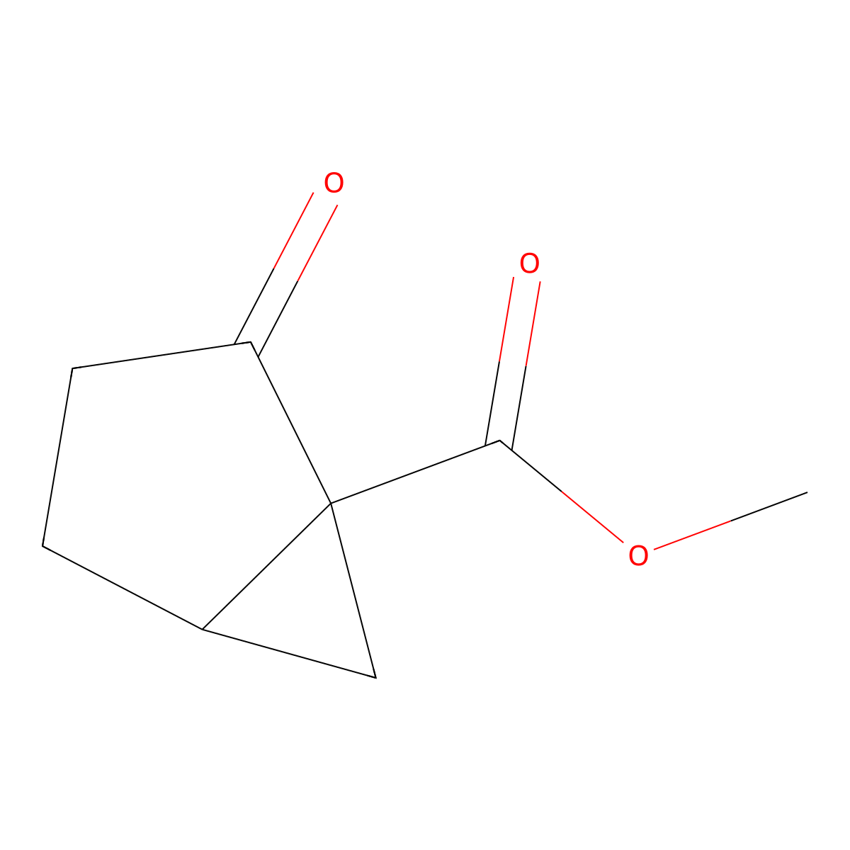 Methyl 2-oxobicyclo[3.1.0]hexane-1-carboxylate molecular structure, CAS 61996-11-0
