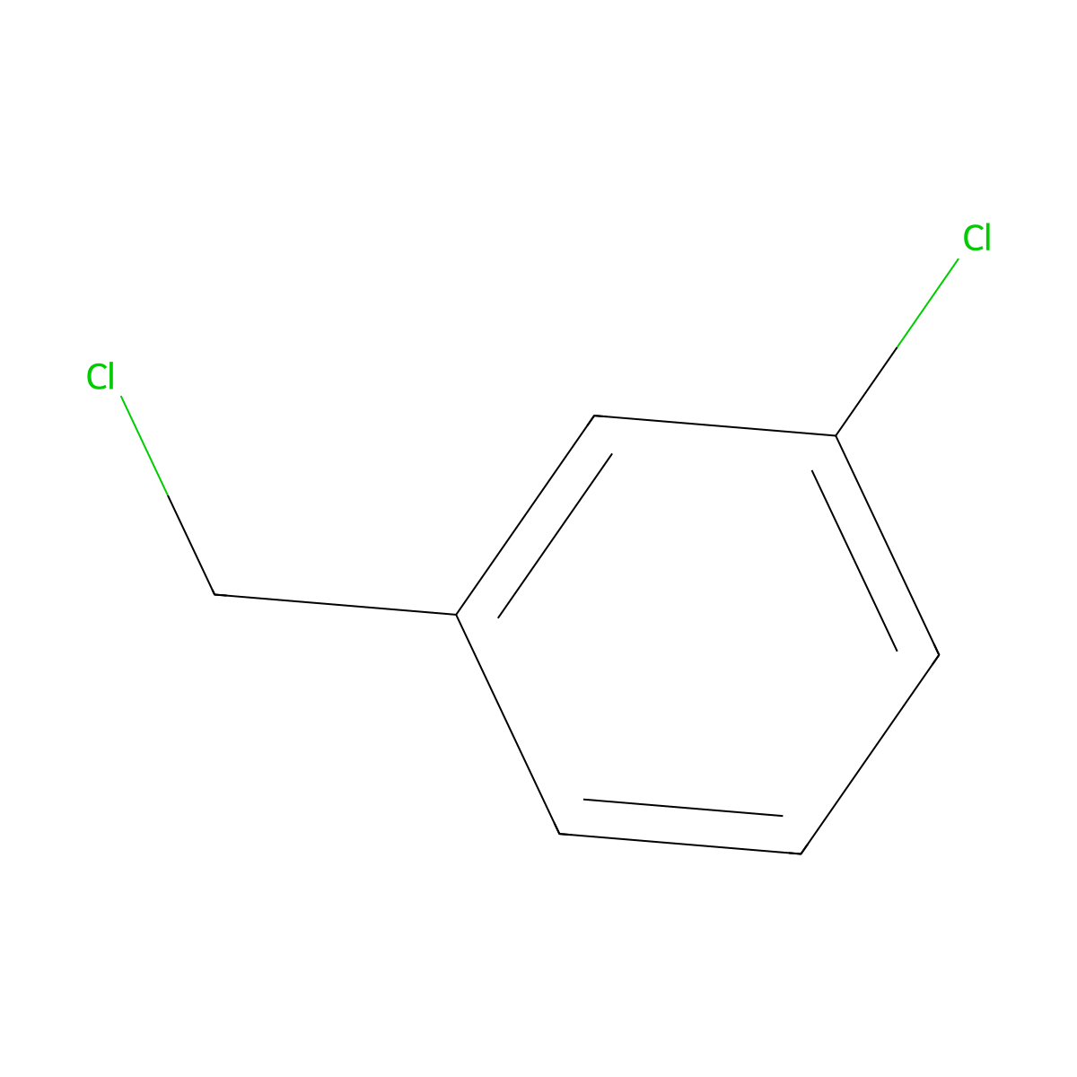 m,alpha-Dichlorotoluene molecular structure, CAS 620-20-2