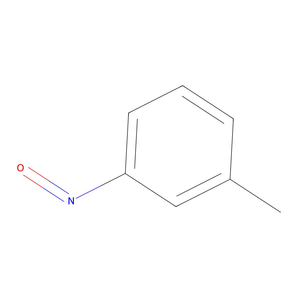 m-Nitrosotoluene molecular structure, CAS 620-26-8