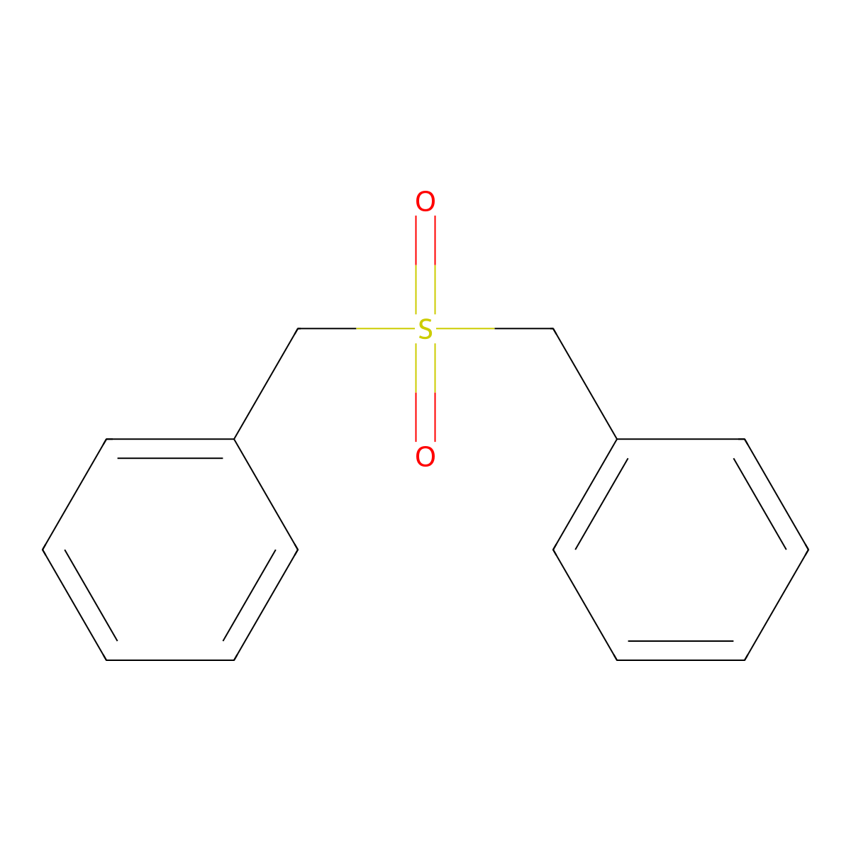 Dibenzyl sulfone molecular structure, CAS 620-32-6