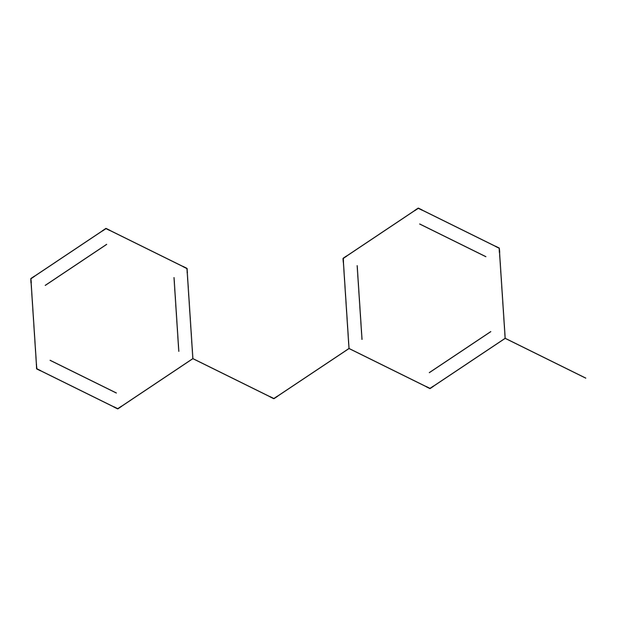 3-Benzyltoluene molecular structure, CAS 620-47-3