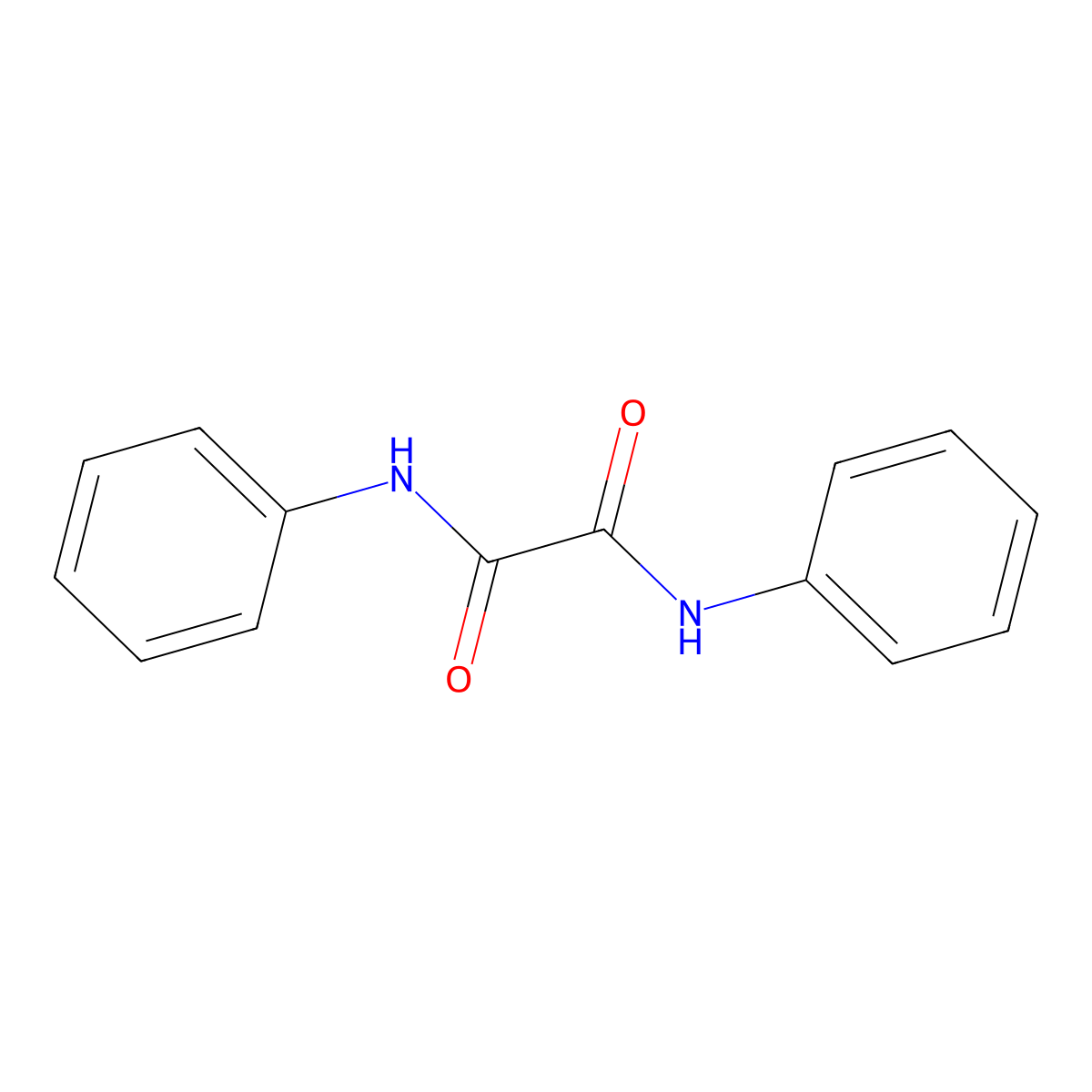 Oxanilide molecular structure, CAS 620-81-5