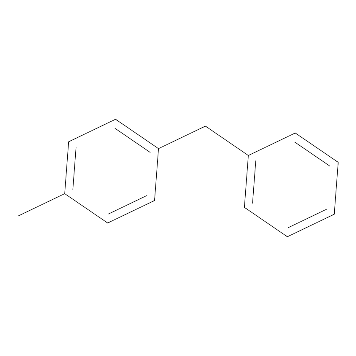 4-Benzyltoluene molecular structure, CAS 620-83-7