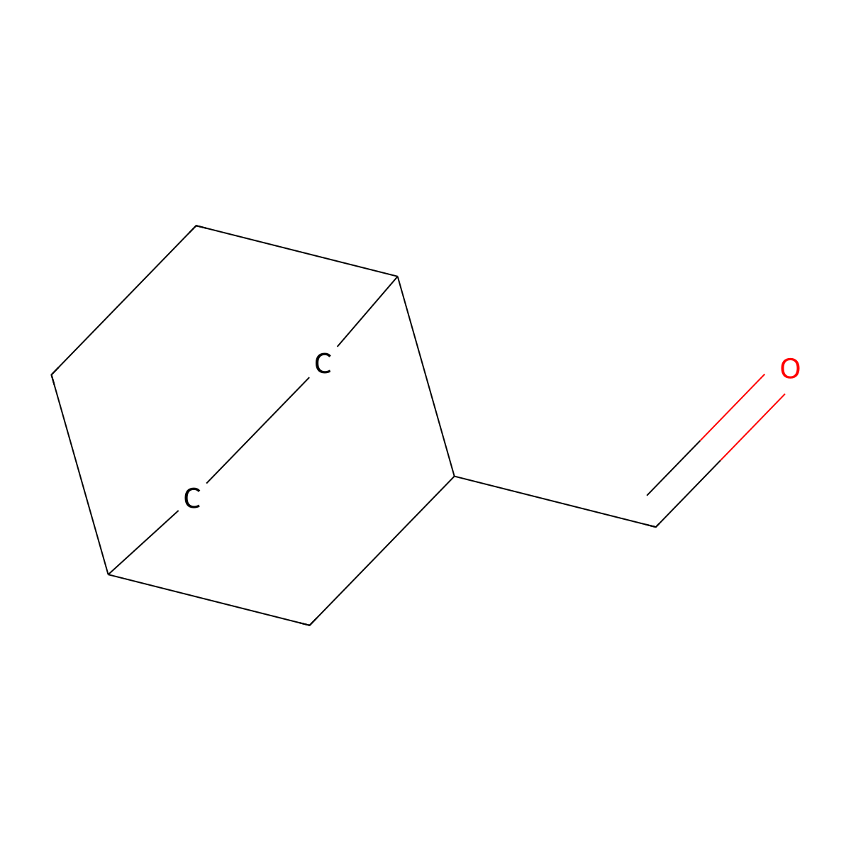 Bicyclo(2.2.2)octane-2-carbaldehyde molecular structure, CAS 62028-29-9