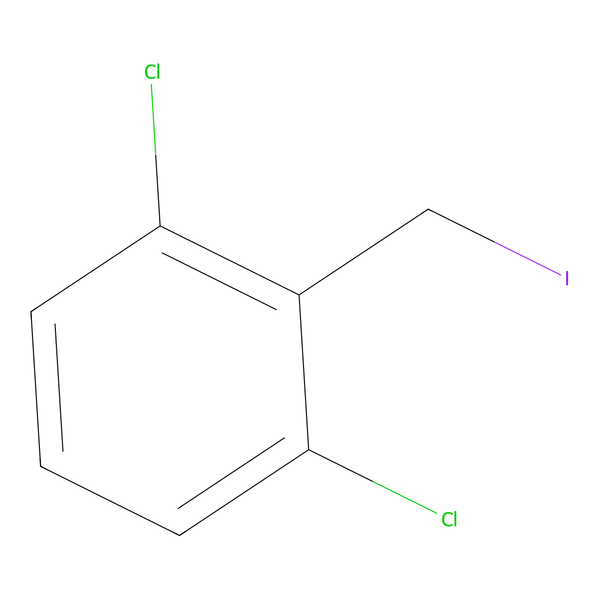 1,3-Dichloro-2-(iodomethyl)benzene molecular structure, CAS 62031-35-0