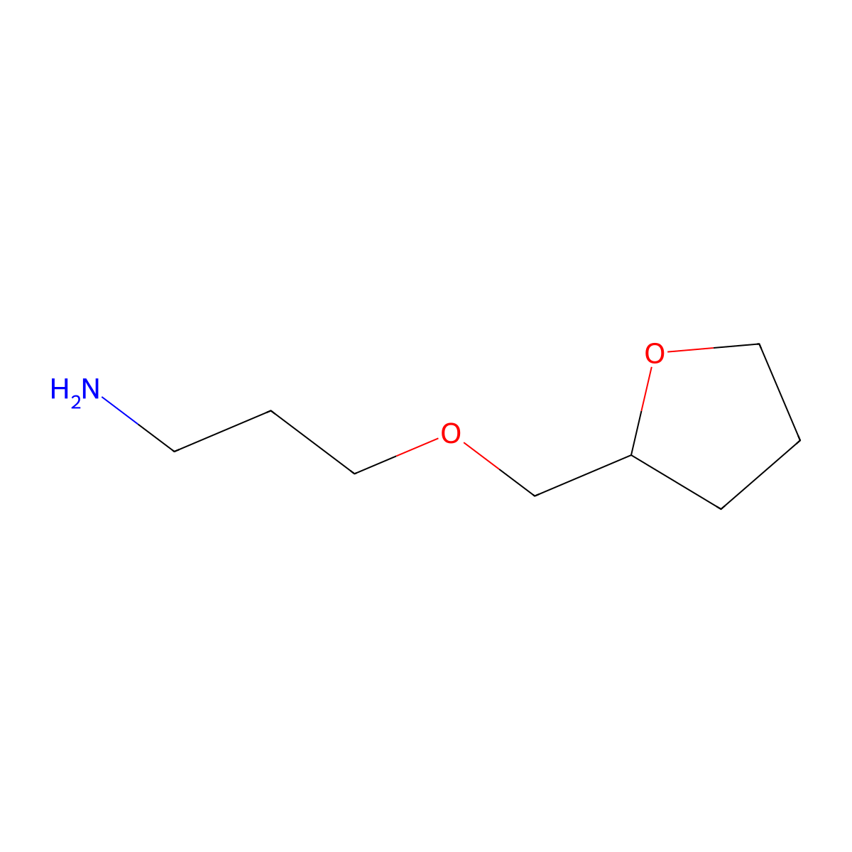 3-[(Oxolan-2-yl)methoxy]propan-1-amine molecular structure, CAS 62035-48-7