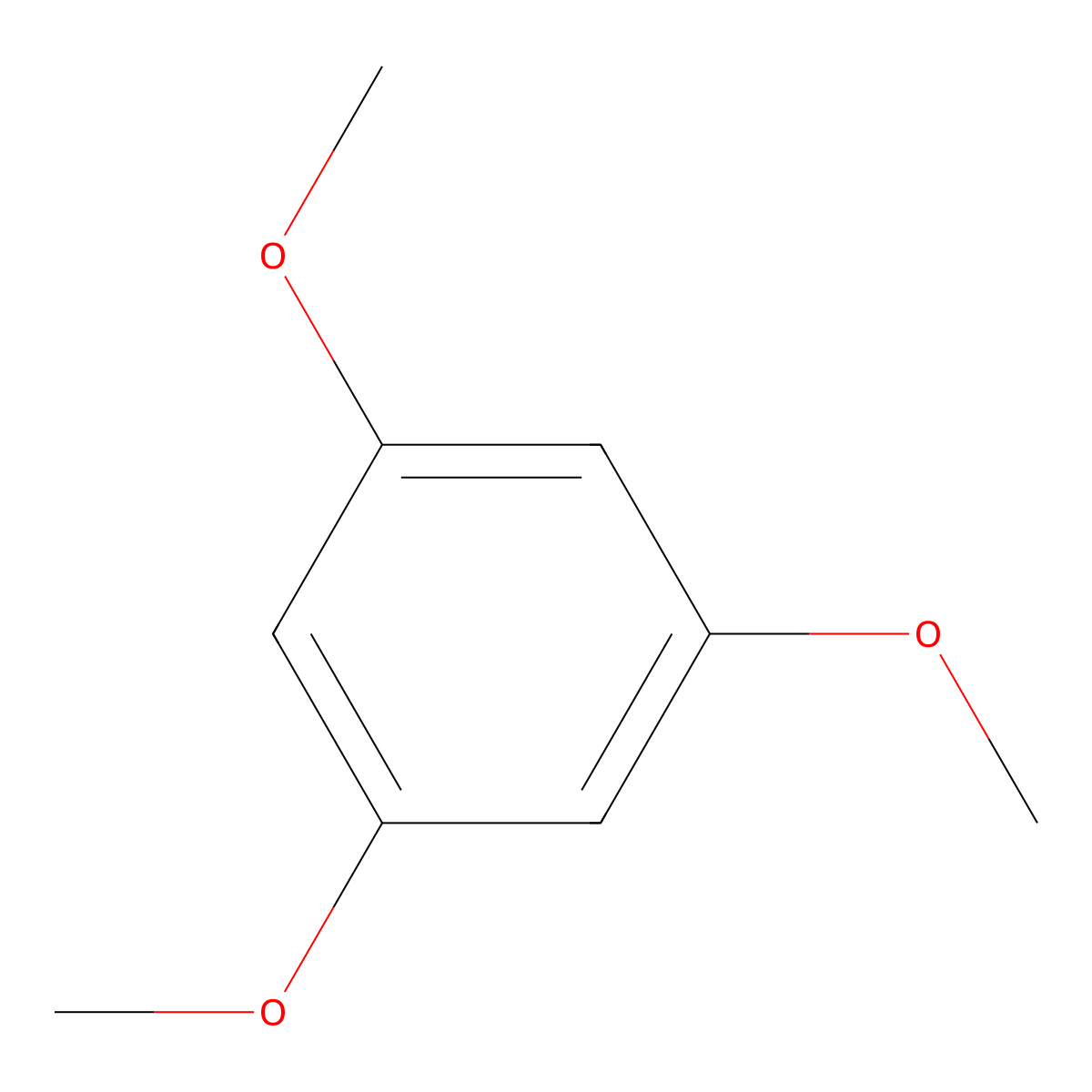 1,3,5-Trimethoxybenzene molecular structure, CAS 621-23-8