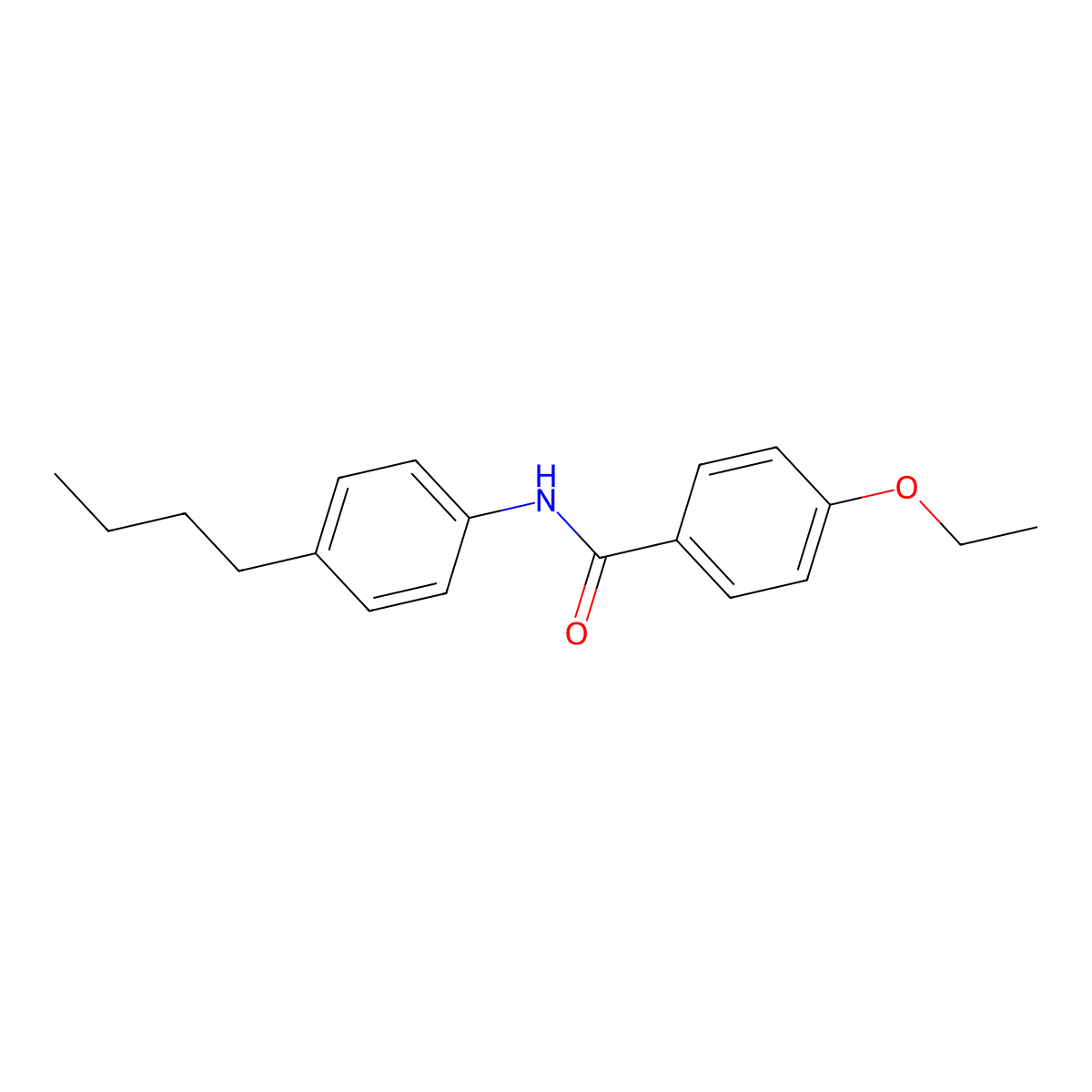 N-(4-butylphenyl)-4-ethoxybenzamide molecular structure, CAS 62113-40-0