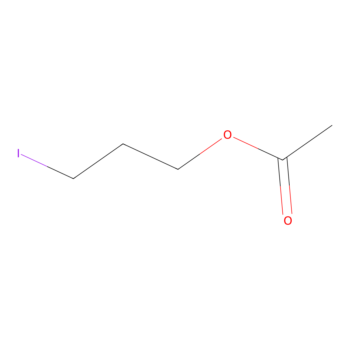 3-Iodopropyl acetate molecular structure, CAS 62116-24-9