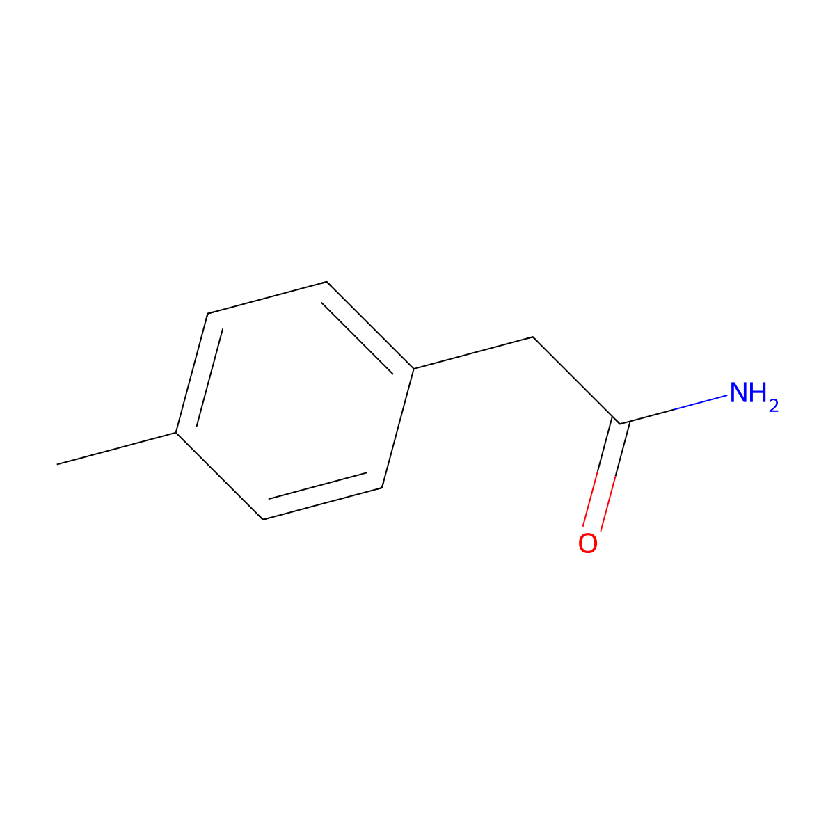 2-(para-Tolyl)-acetamide molecular structure, CAS 6212-86-8