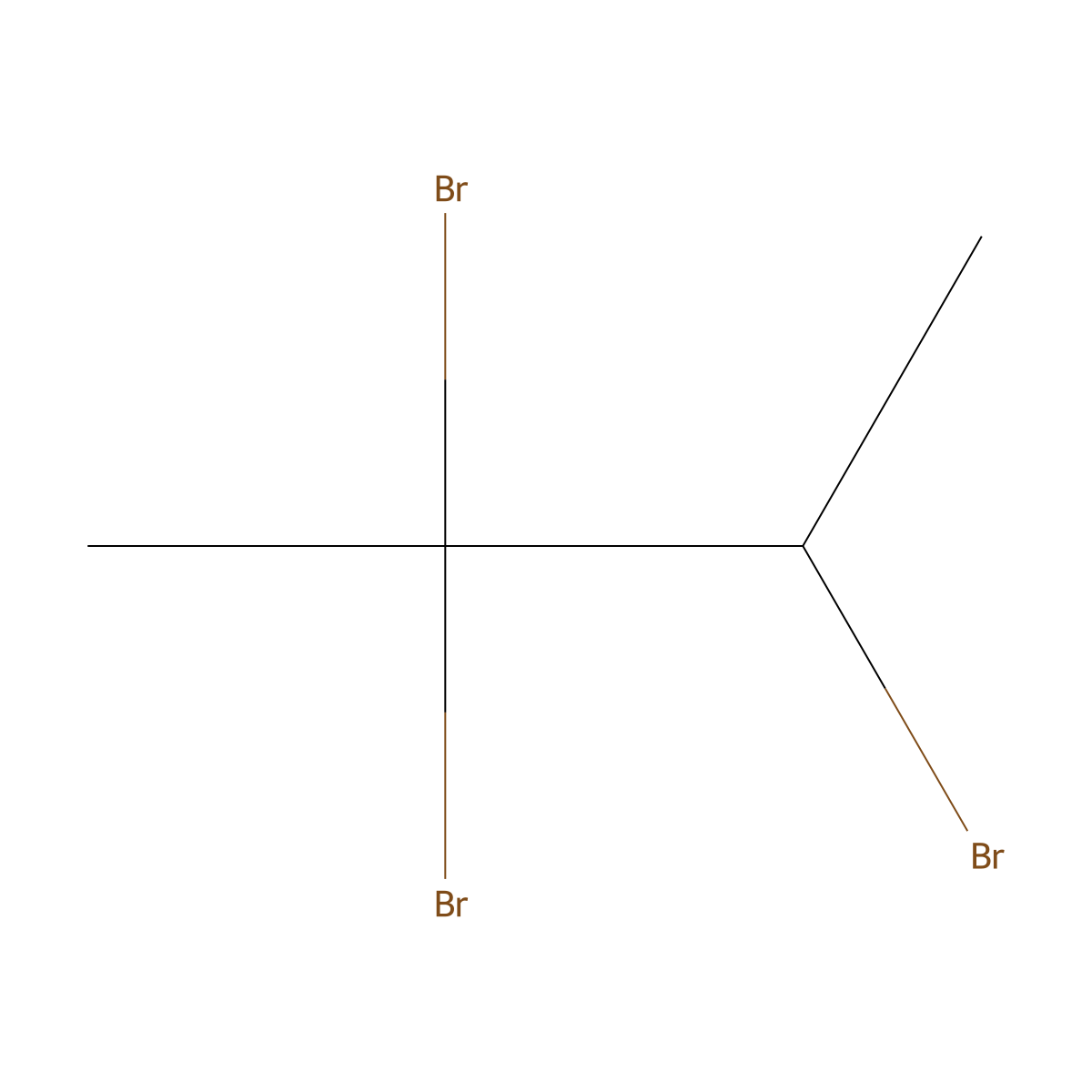 2,2,3-Tribromobutane molecular structure, CAS 62127-47-3