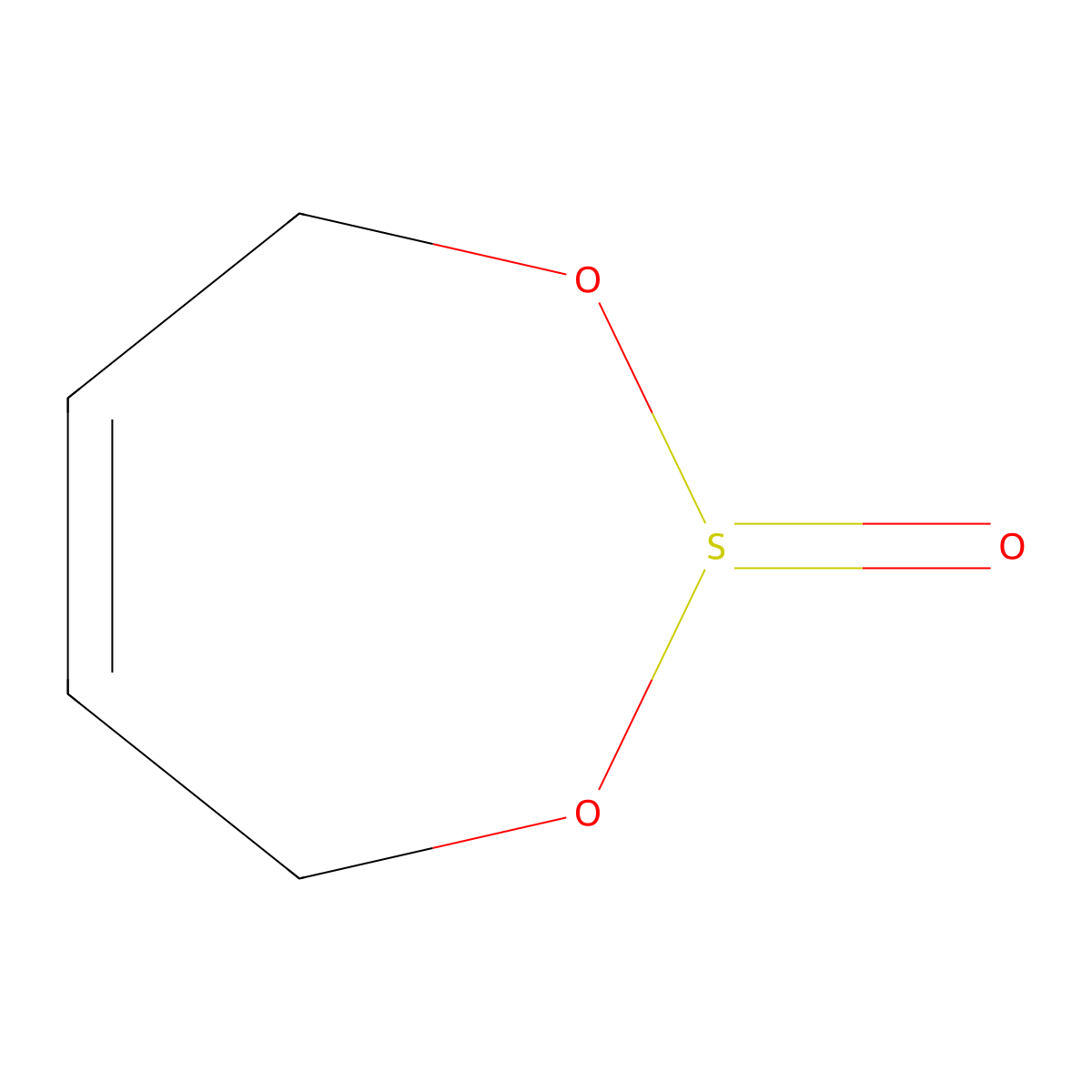 4,7-Dihydro-1,3,2lambda4-dioxathiepin-2-one molecular structure, CAS 6214-15-9