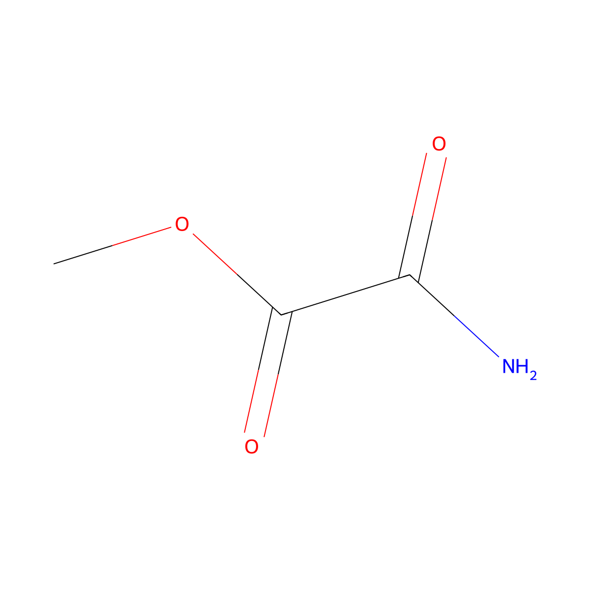 Methyl amino(oxo)acetate molecular structure, CAS 62155-27-5