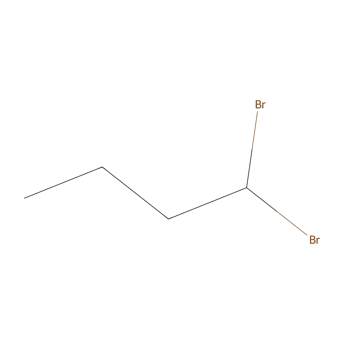 Butane, 1,1-dibromo- molecular structure, CAS 62168-25-6