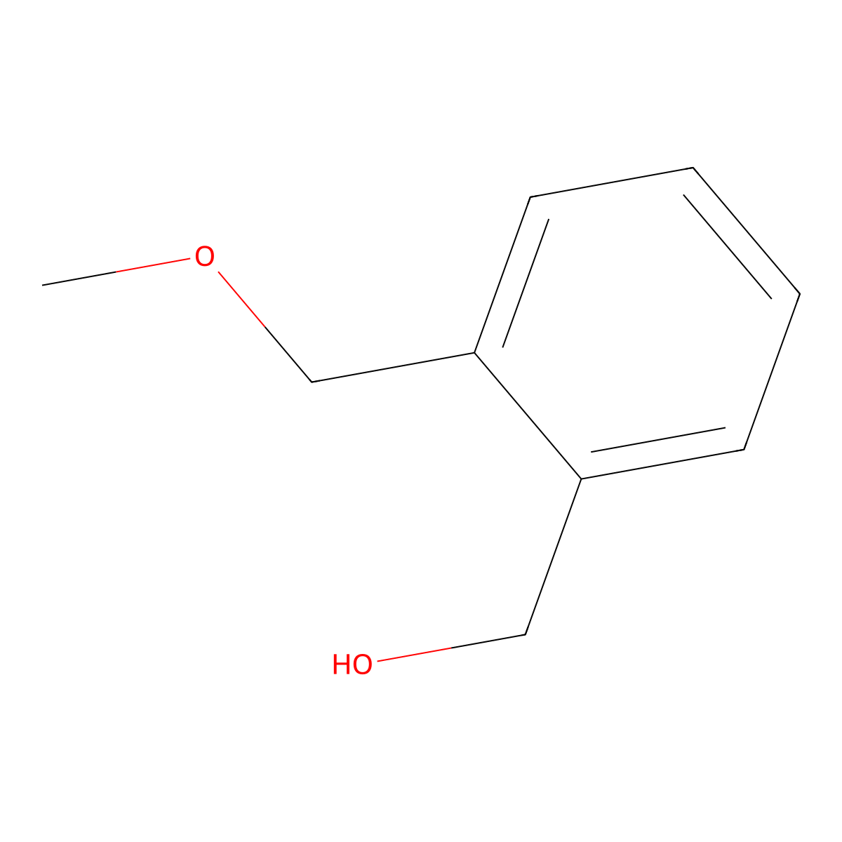 [2-(Methoxymethyl)phenyl]methanol molecular structure, CAS 62172-88-7