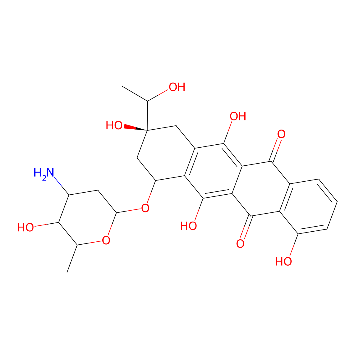 Dihydrocarminomycin molecular structure, CAS 62182-86-9