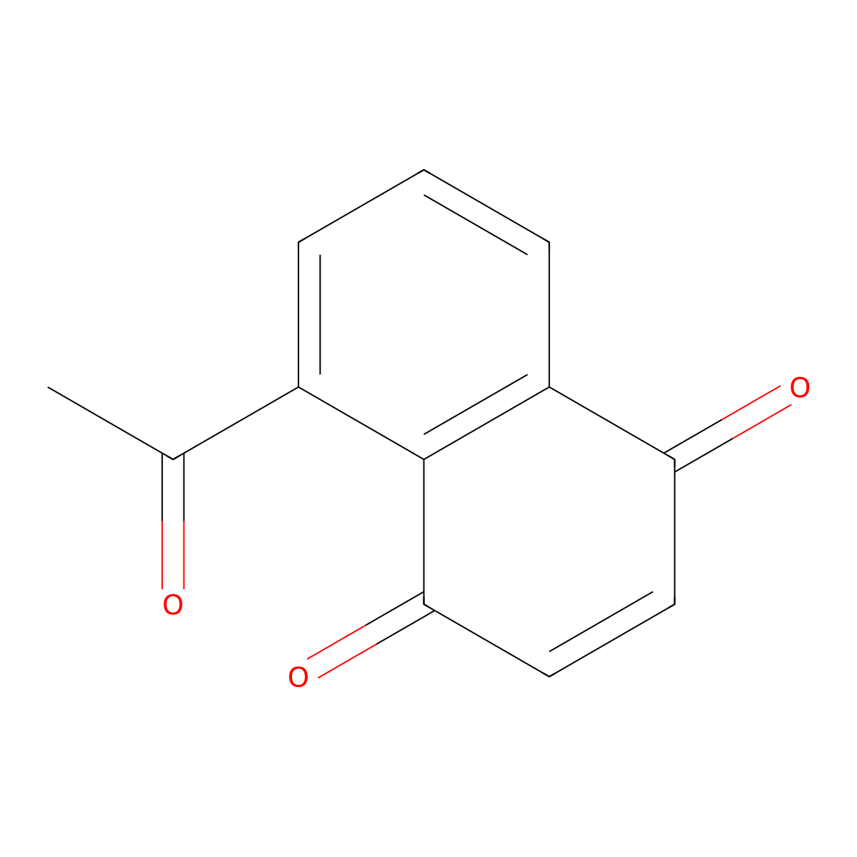 5-Acetylnaphthalene-1,4-dione molecular structure, CAS 62185-69-7
