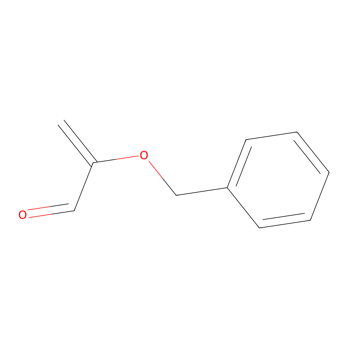 2-Benzyloxy-propenal molecular structure, CAS 62222-04-2