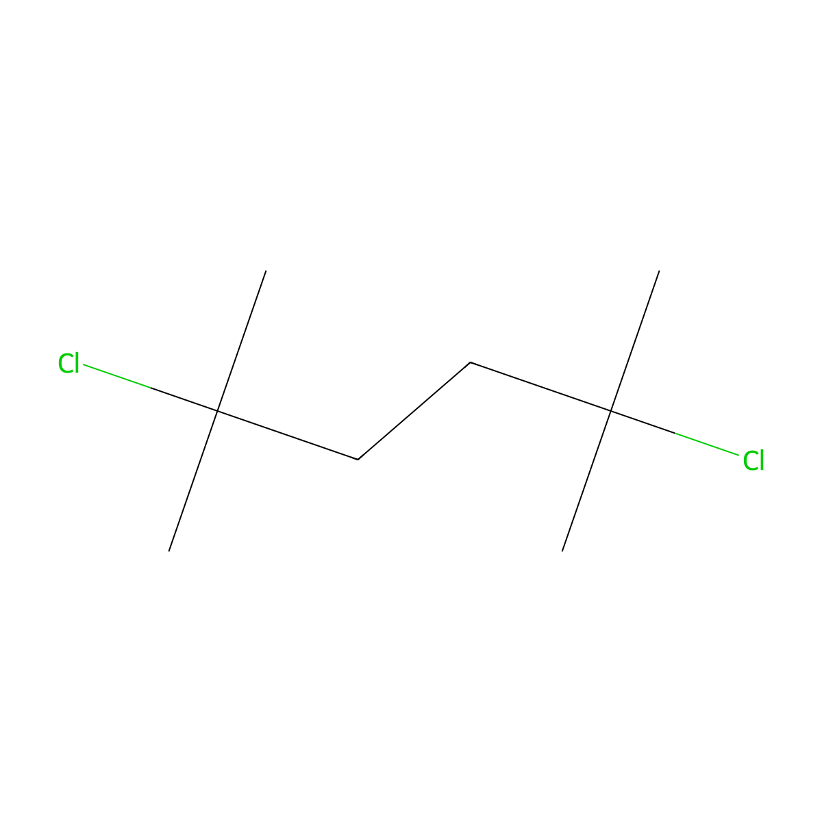 Hexane, 2,5-dichloro-2,5-dimethyl- molecular structure, CAS 6223-78-5