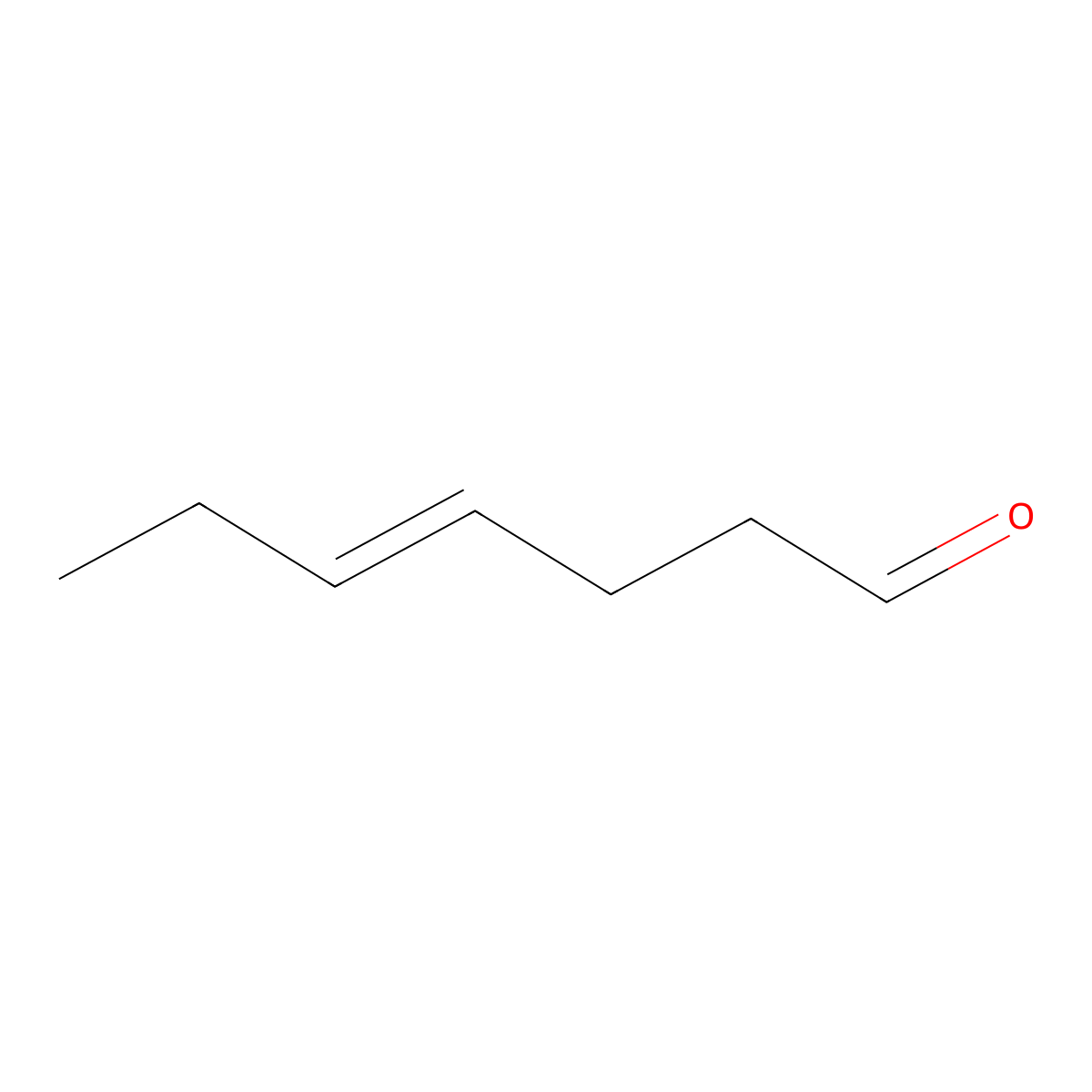 Hept-4-enal molecular structure, CAS 62238-34-0