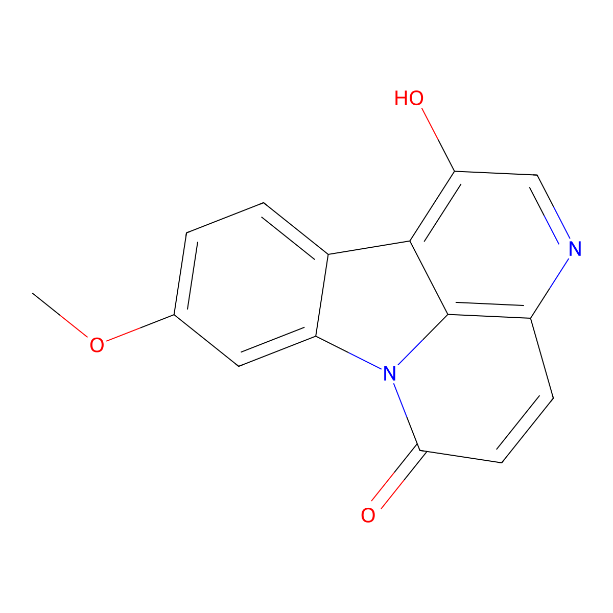 1-Hydroxy-9-medroxycanthin-6-one molecular structure, CAS 622408-85-9