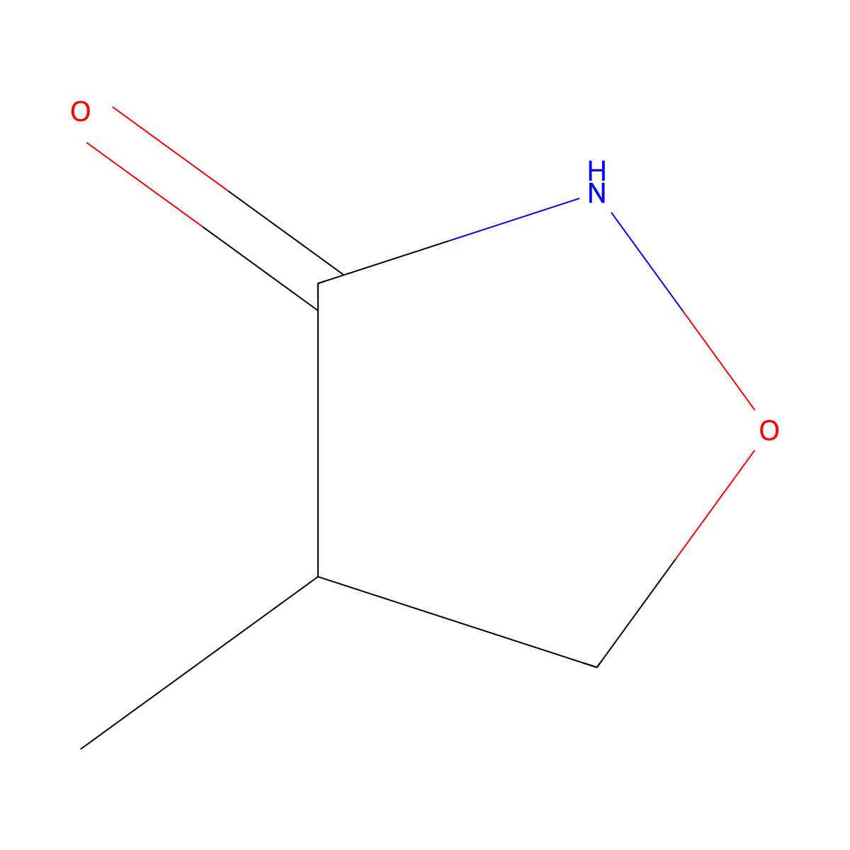 4-Methyl-1,2-oxazolidin-3-one molecular structure, CAS 62242-99-3