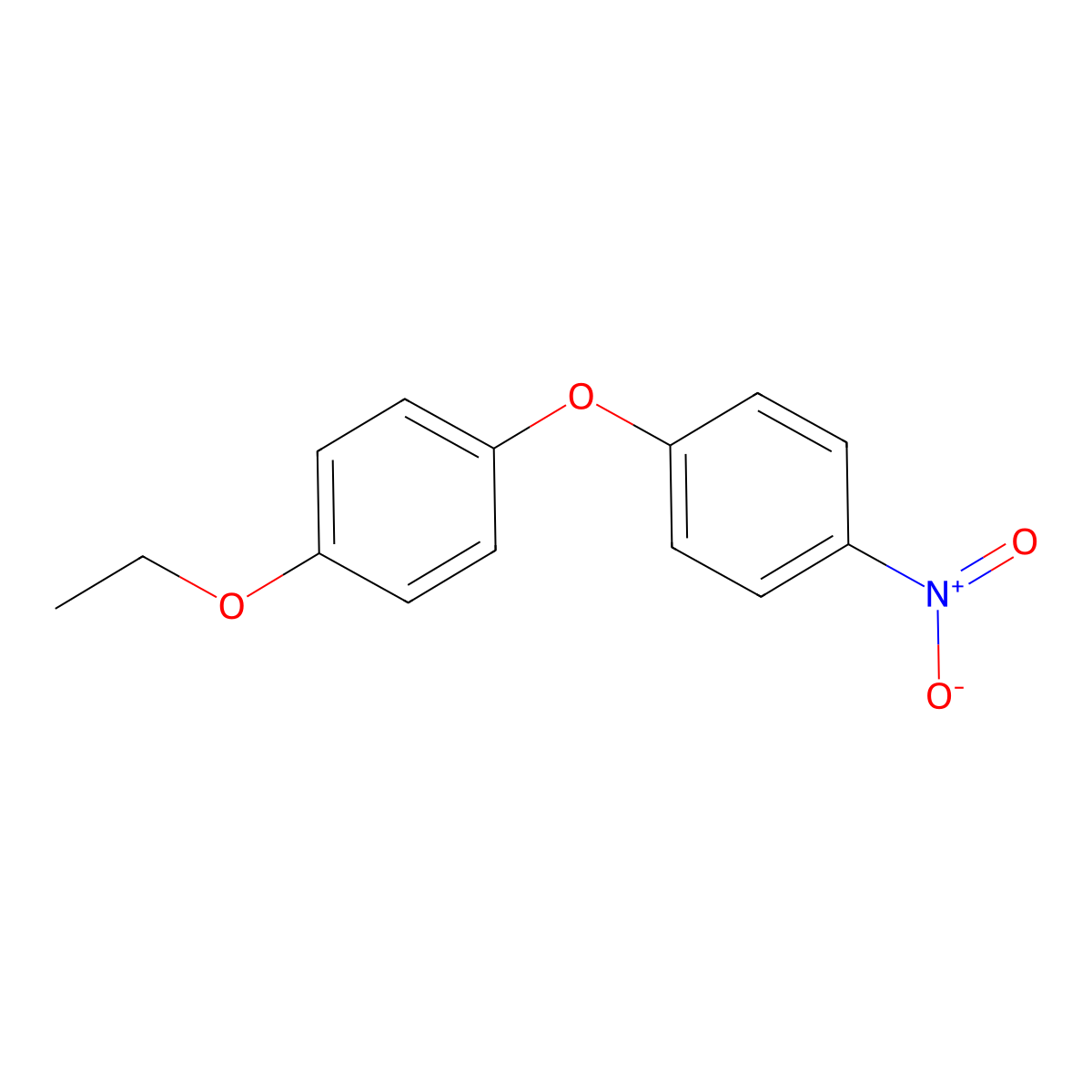 1-Ethoxy-4-(4-nitrophenoxy)benzene molecular structure, CAS 62248-41-3