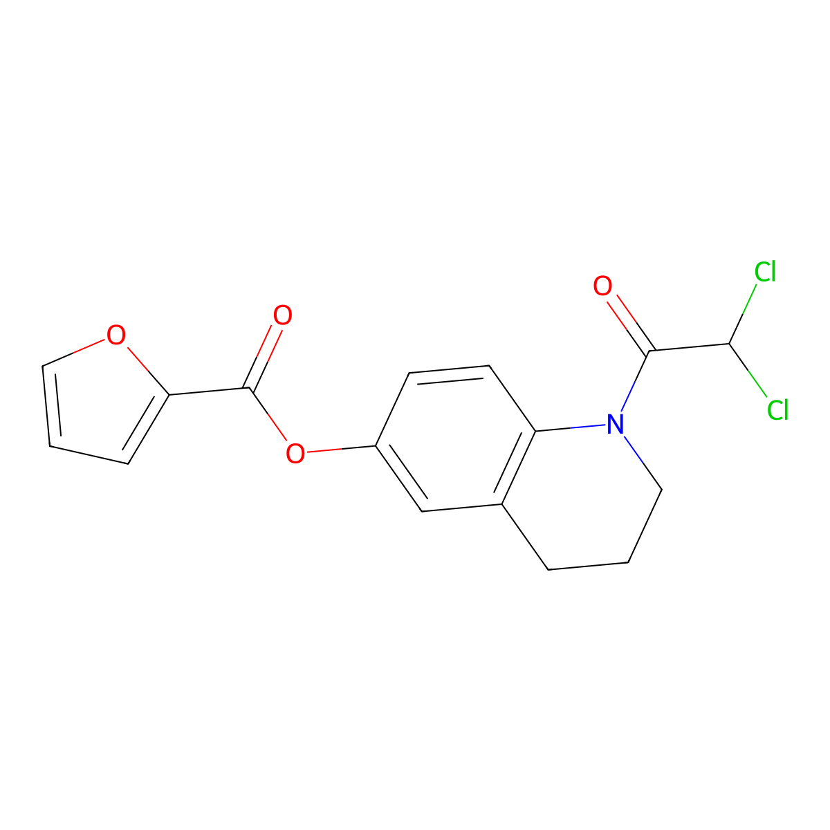 Quinfamide molecular structure, CAS 62265-68-3