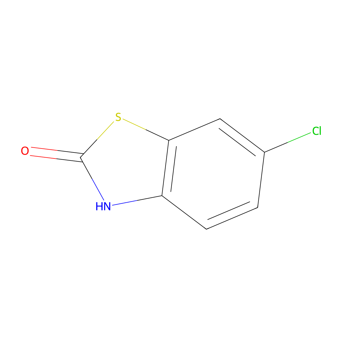 6-Chlorobenzo[d]thiazol-2(3H)-one molecular structure, CAS 62266-81-3