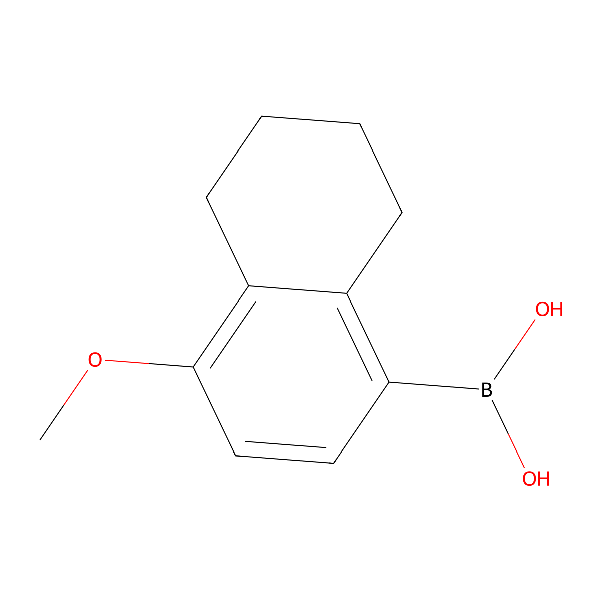 (8-Methoxytetralin-5-yl)boronic acid molecular structure, CAS 622834-93-9