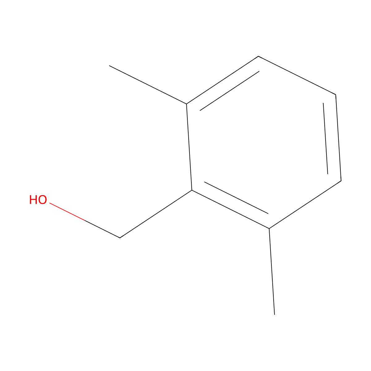 (2,6-Dimethylphenyl)methanol molecular structure, CAS 62285-58-9