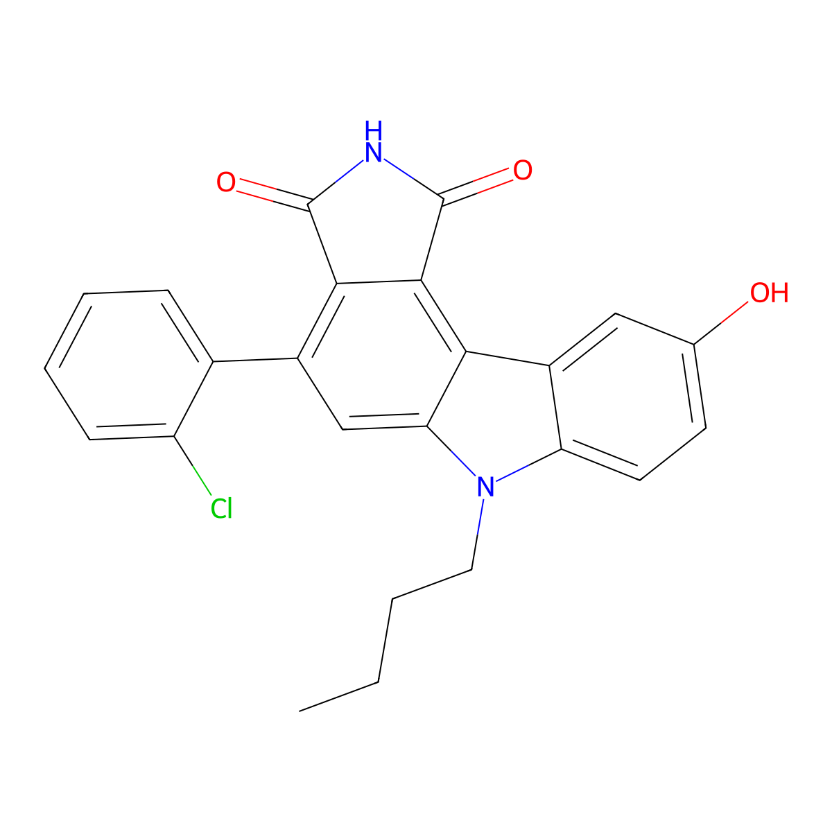 Wee1 Inhibitor II molecular structure, CAS 622855-50-9