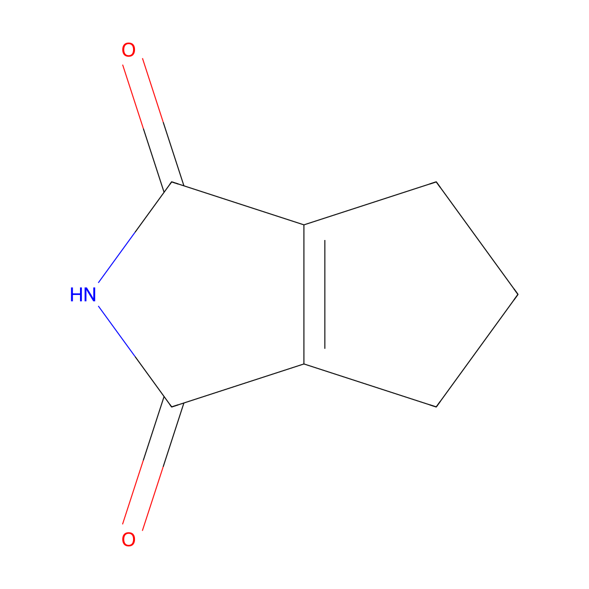 1H,2H,3H,4H,5H,6H-cyclopenta(c)pyrrole-1,3-dione molecular structure, CAS 62291-38-7