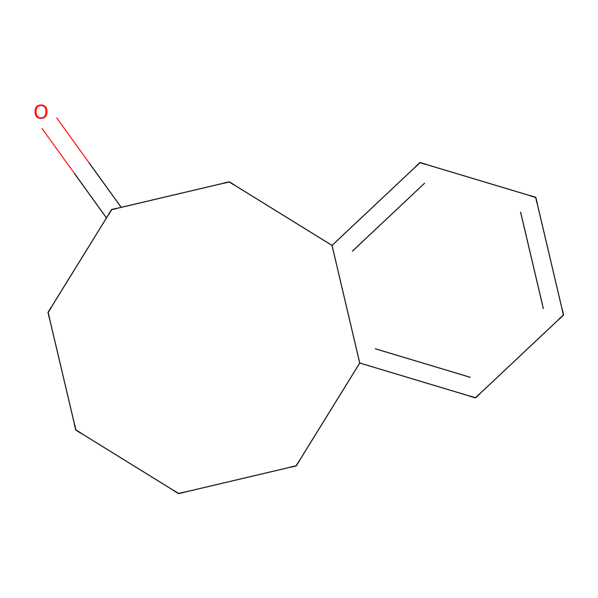 5,6,7,8,9,10-Hexahydrobenzo[8]annulen-6-one molecular structure, CAS 62297-15-8