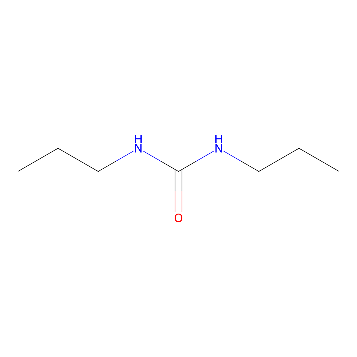 N,N'-Dipropylurea molecular structure, CAS 623-95-0