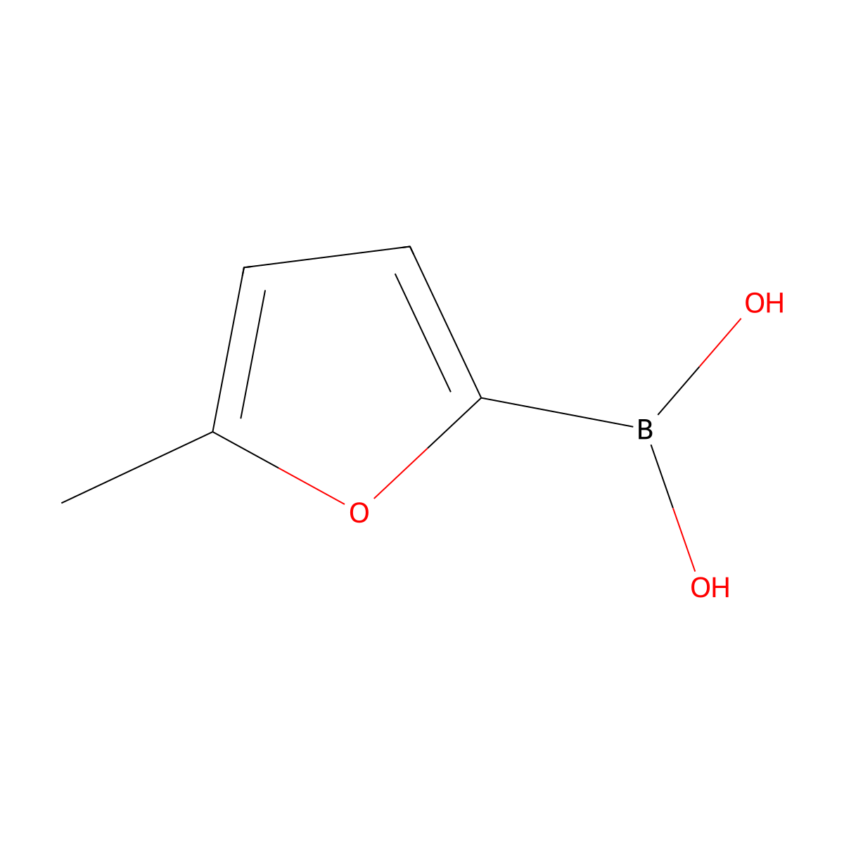 5-Methyl-2-furanboronic Acid molecular structure, CAS 62306-79-0